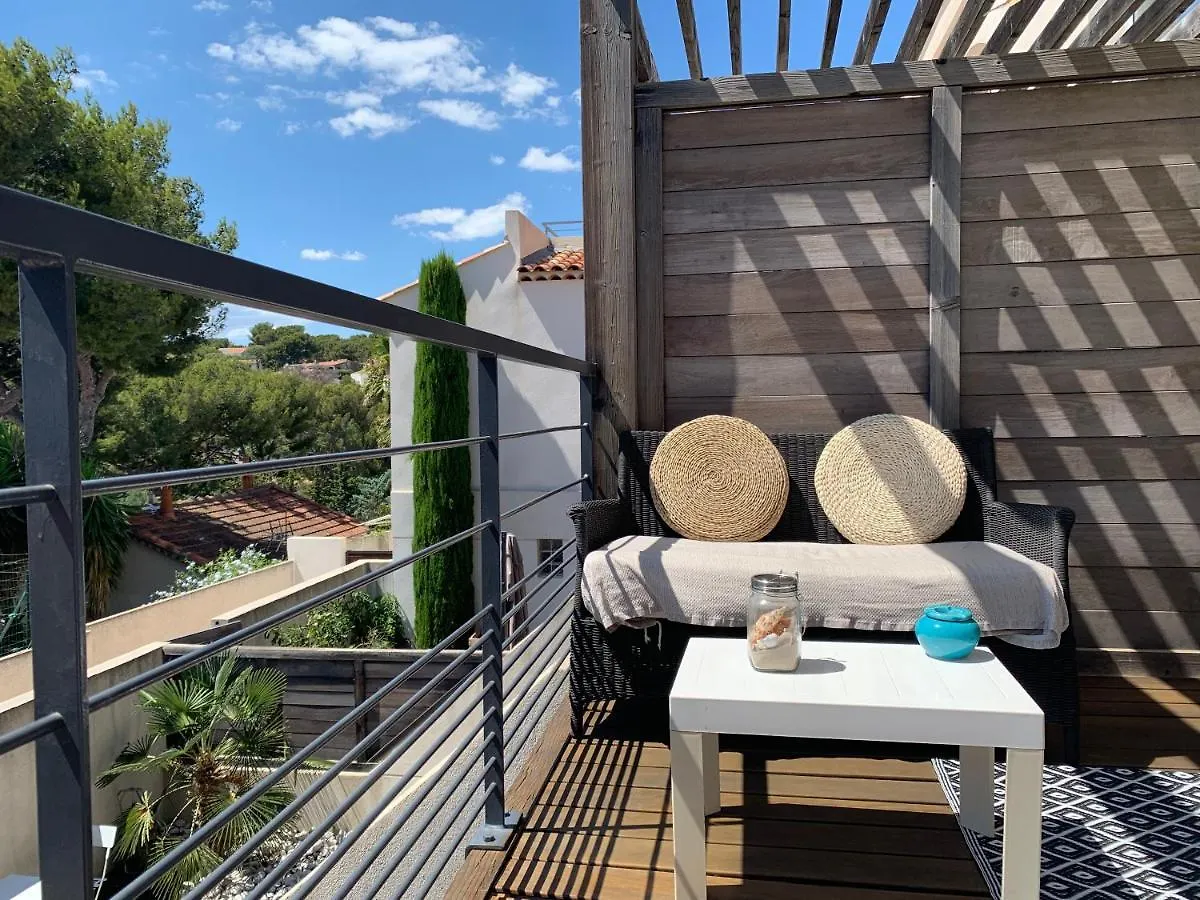 Cassis, Le Grand Bleu, Triplex Vue Mer, Port Plage 10Mn A Pieds 0*, Cassis